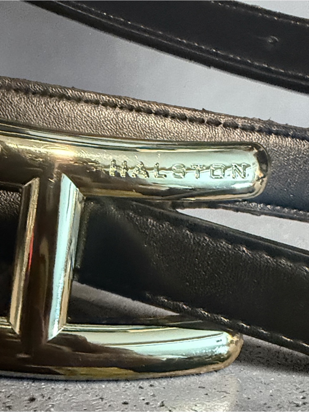 Halston Designer Belt Size 20